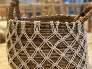 canasto de yute