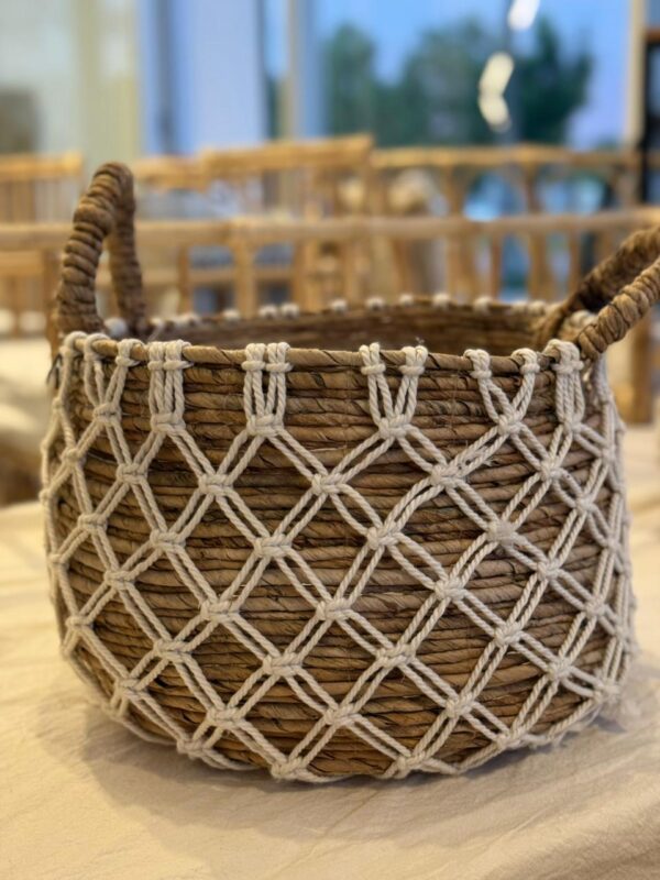 canasto de yute